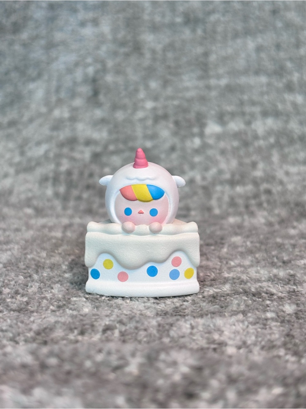 Pucky Pop Bean creamy cake slice | POP MART cake series limited mini figure